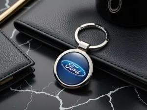 Ford Glossy Key Fobs Classy Metal Durable Pro